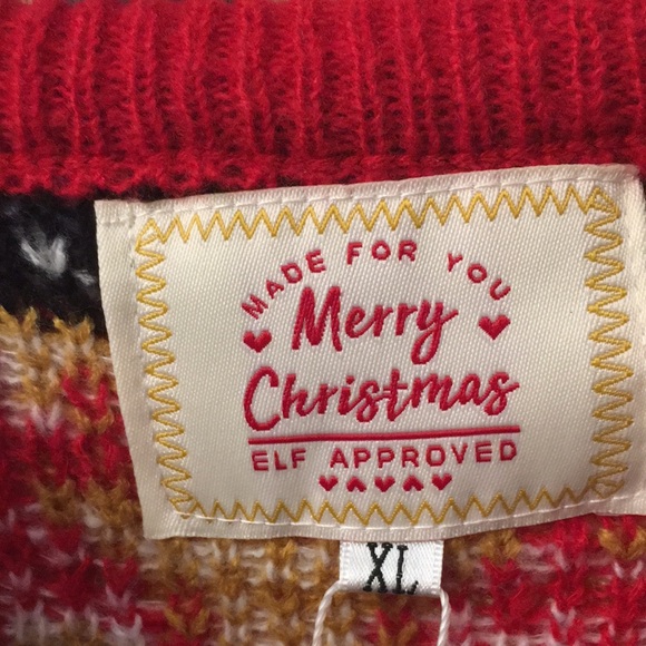 Festive Red Sweater - Picture 2 of 7